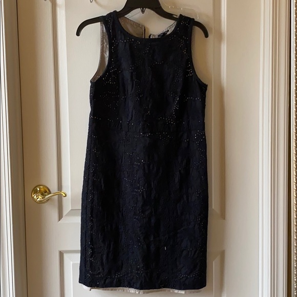 Ann Taylor black sleeveless sheath dress size 4 - Picture 1 of 9